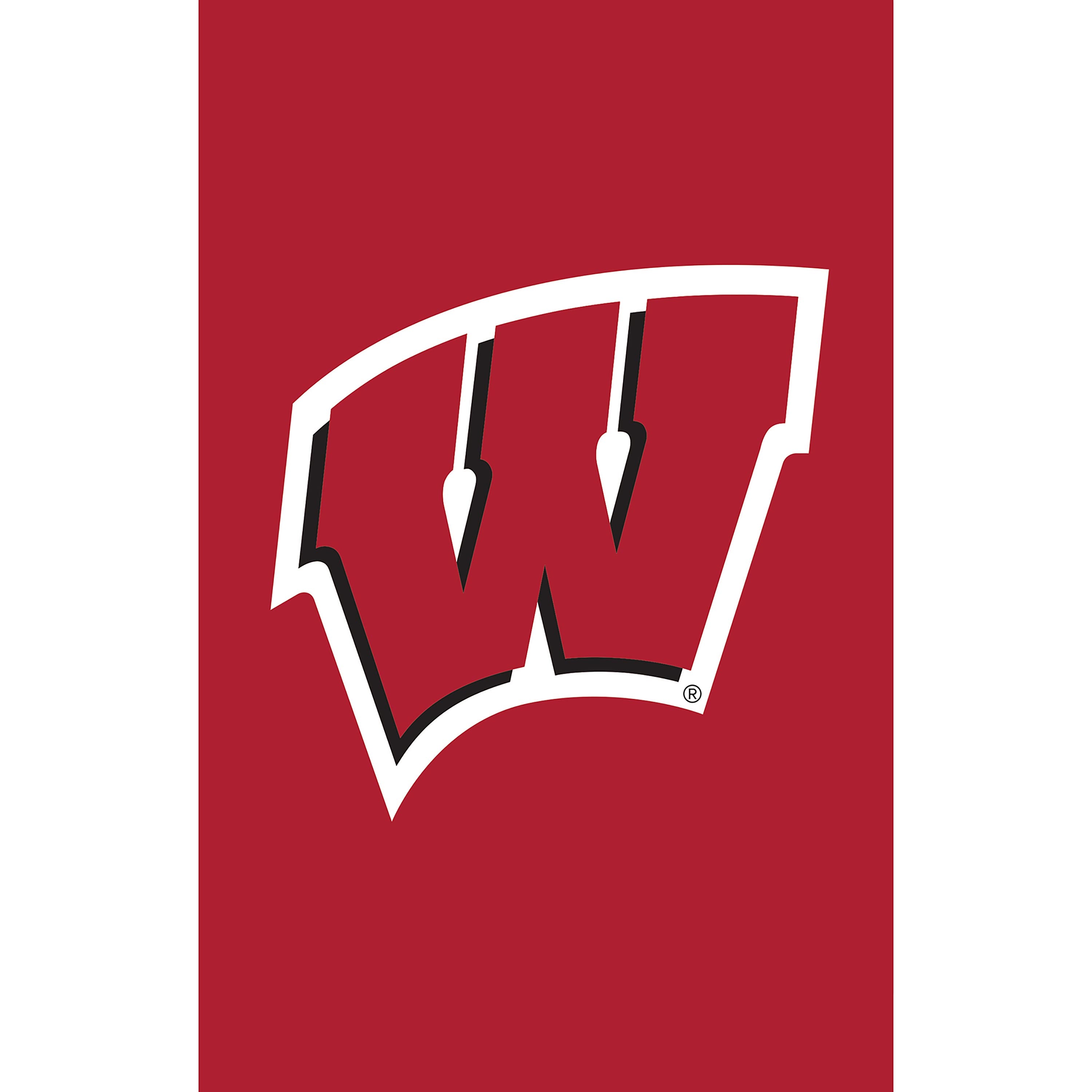 University of Wisconsin-Madison Applique House Flag