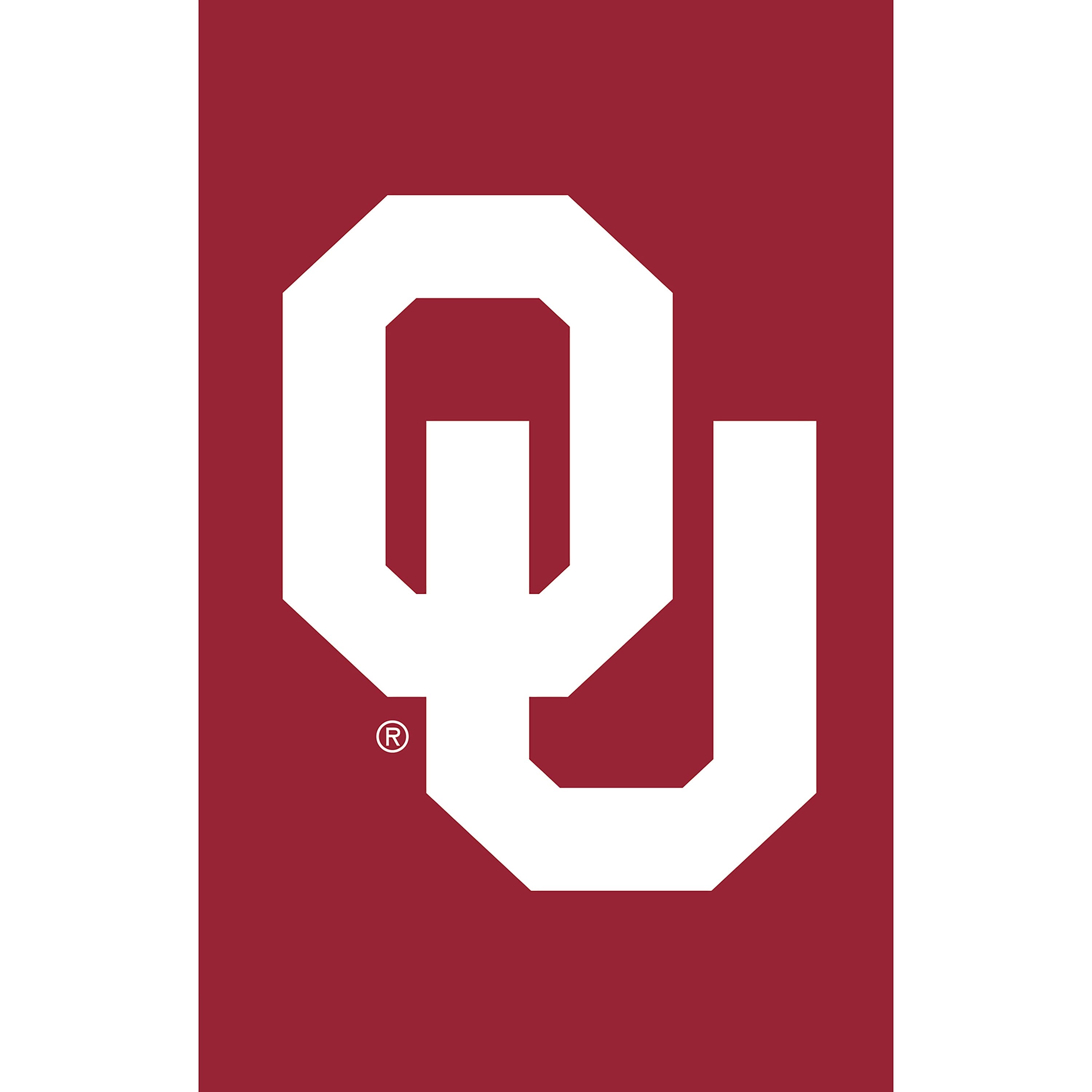 University of Oklahoma Applique House Flag