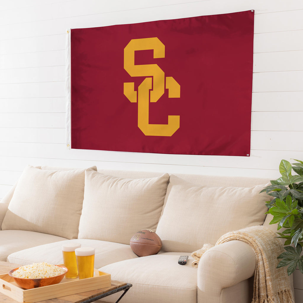 University of Southern California Single Sided Estate Flag, 2 Grommets 3'x5'