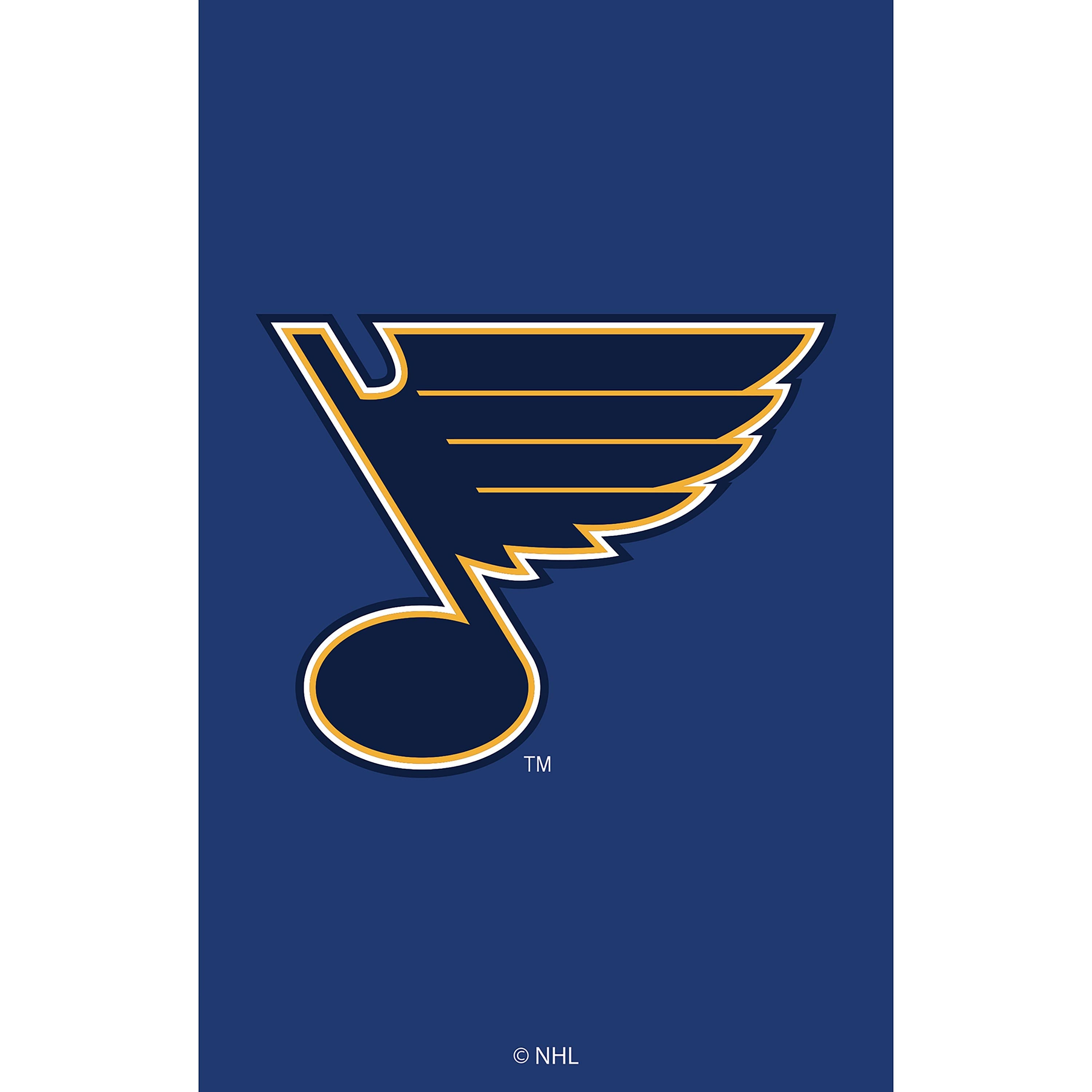 St Louis Blues Applique House Flag