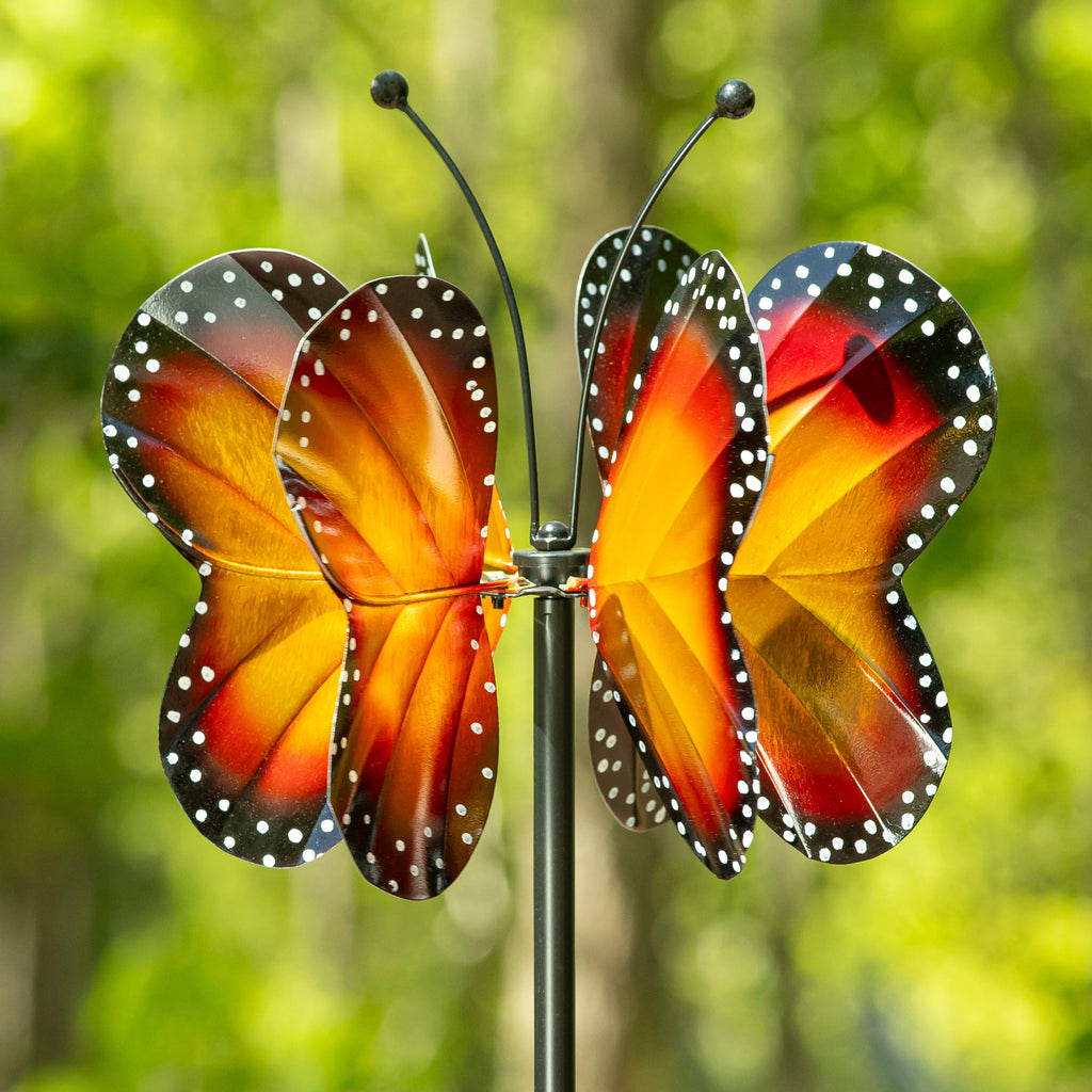 Butterfly Wings In the Wind Wind Spinner 65"H