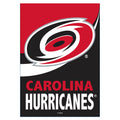 Carolina Hurricanes Burlap Flag House Size