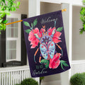 Intricate Beetle Suede House Flag