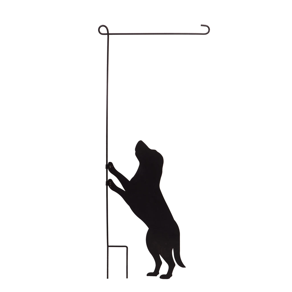 Decorative Garden Flag Stands, Dog