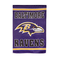 Embossed Suede Flag, House Size, Baltimore Ravens