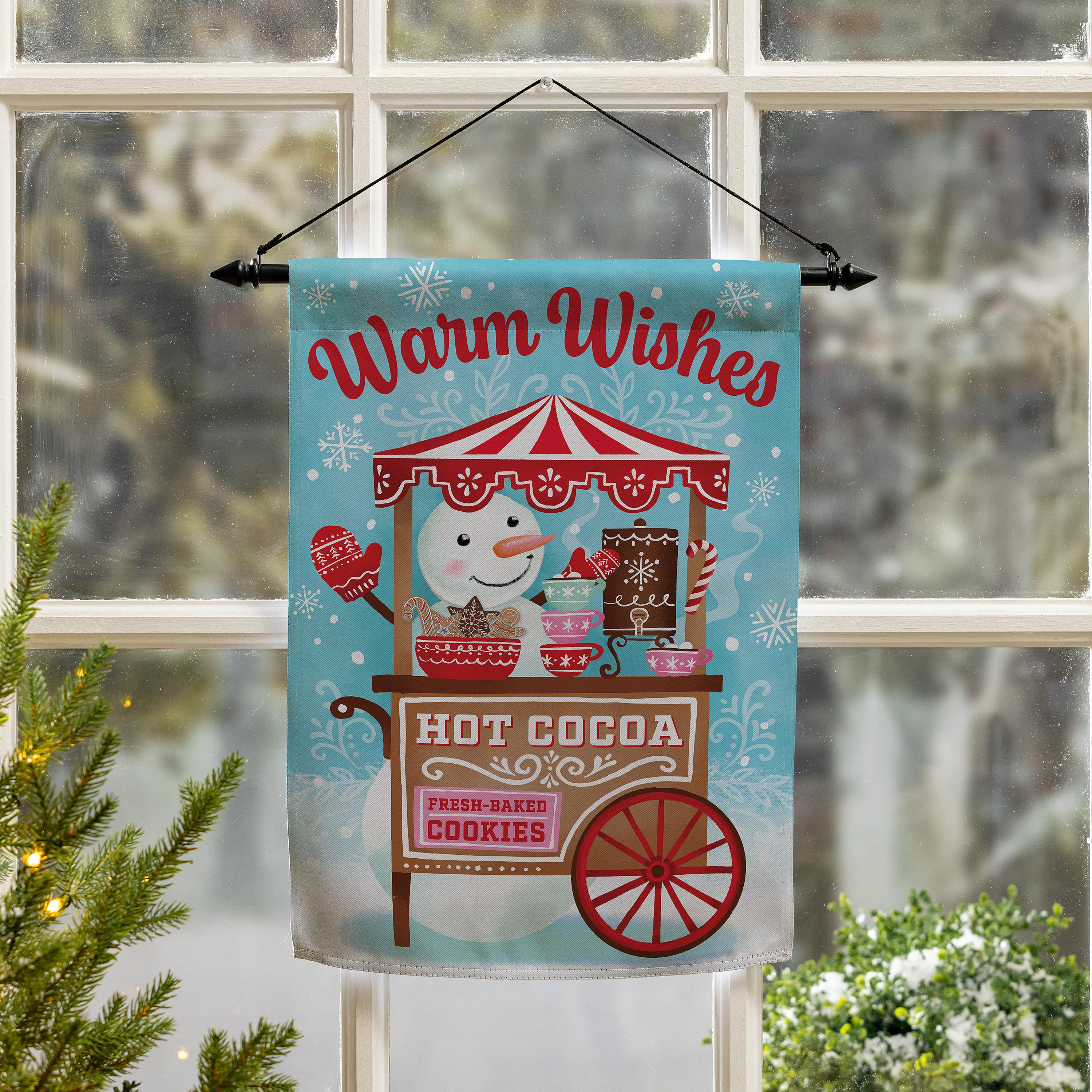 Baking Spirits Bright Suede Garden Flag