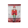 Christmas Nutcracker Lustre Garden Flag