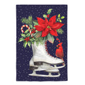 Winter Skates Suede House Flag