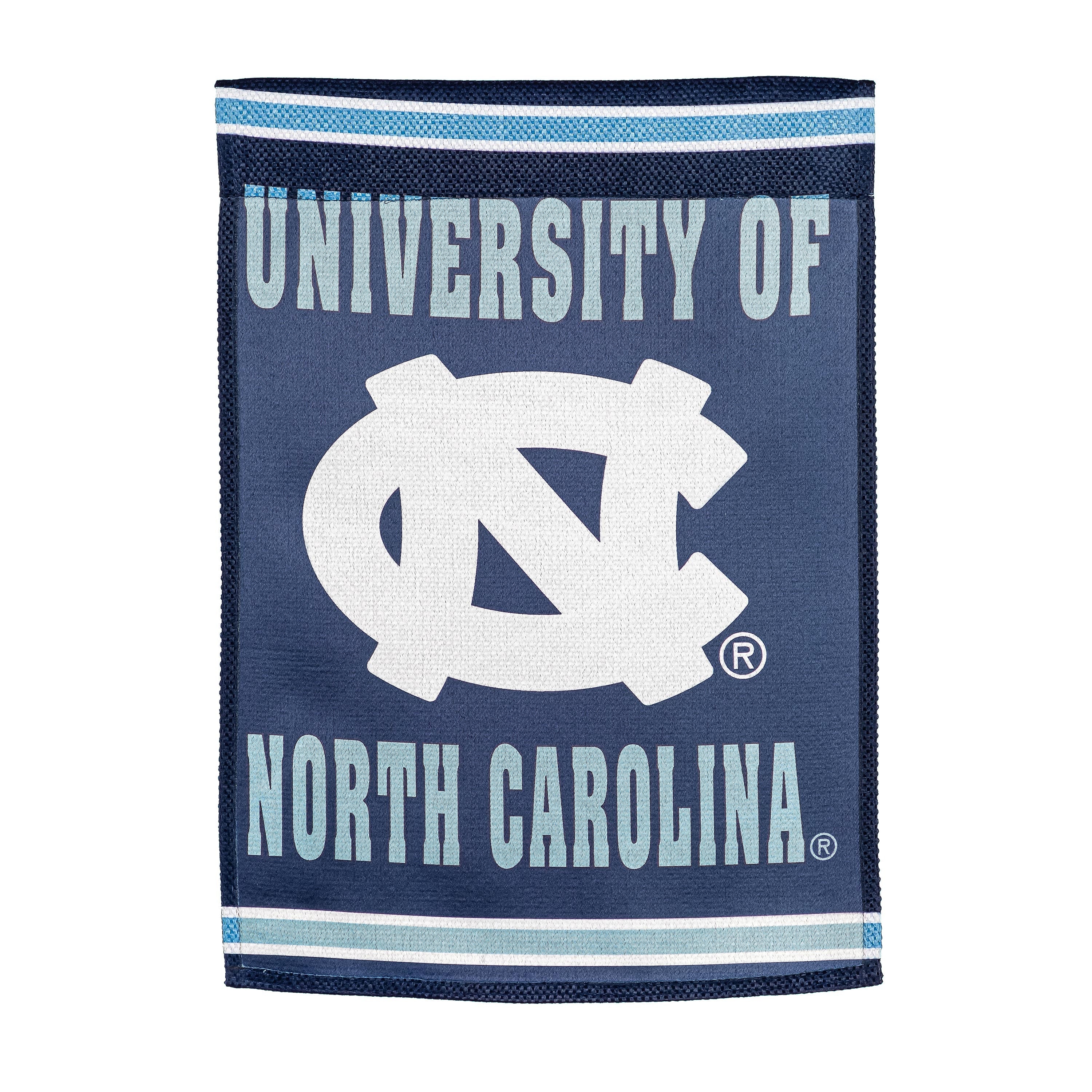 Embossed Suede Flag, House Size, University of North Carolina