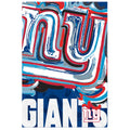 New York Giants Justin Patten Logo Suede Garden Flag