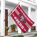 San Francisco 49ers Single Sided Estate Flag with 2 Grommets, 3'x5'