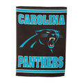 Embossed Suede Flag, GDN Size, Carolina Panthers