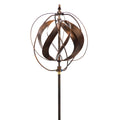 85" Sphere Hydro Wind Spinner Weathered Copper