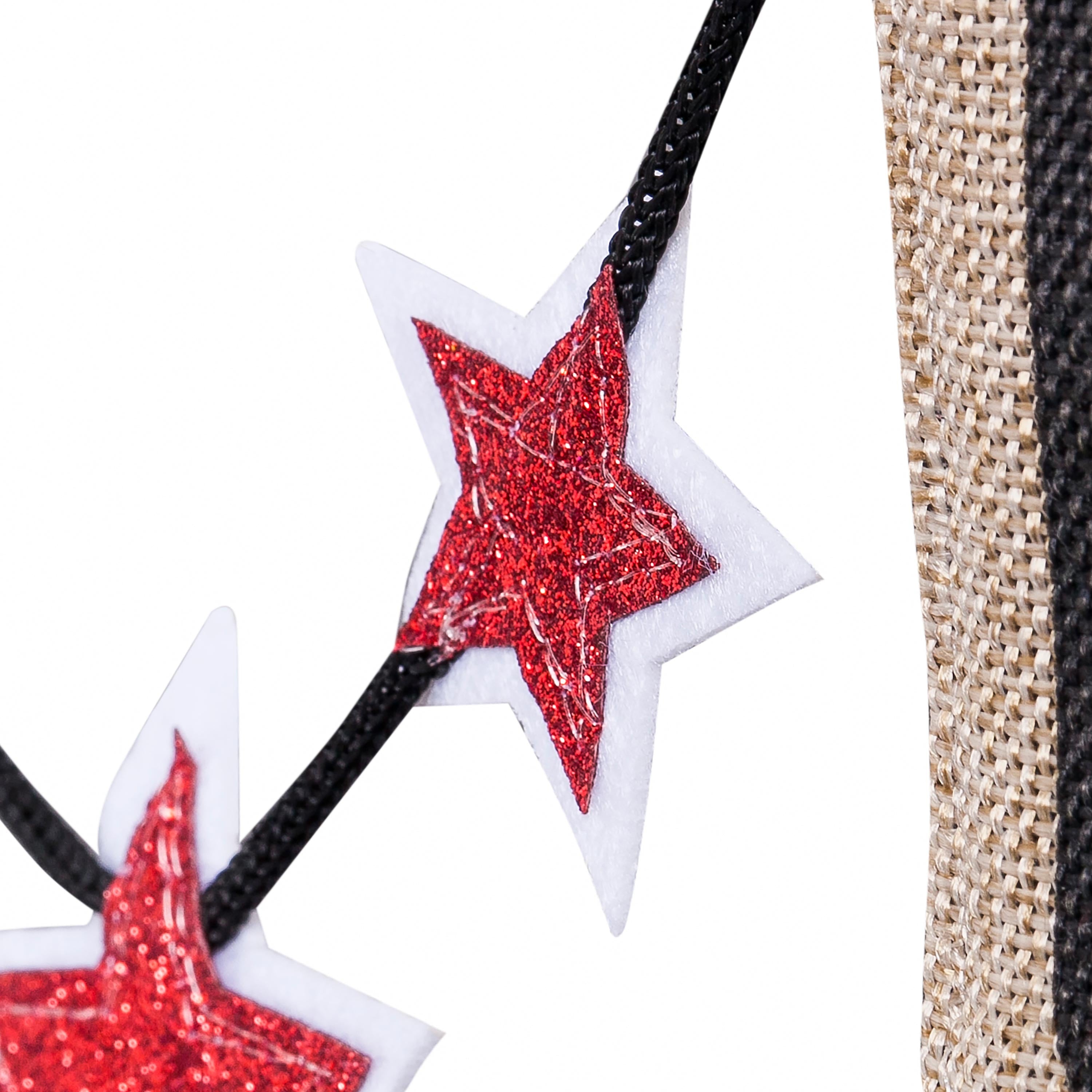 Patriotic Pick-Up Truck Garden Burlap Flag