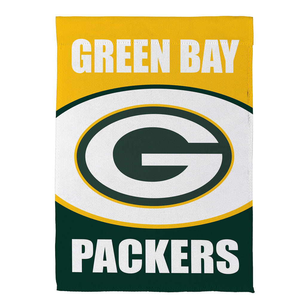 Green Bay Packers Suede Garden Flag