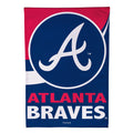 Atlanta Braves Burlap Garden Flag