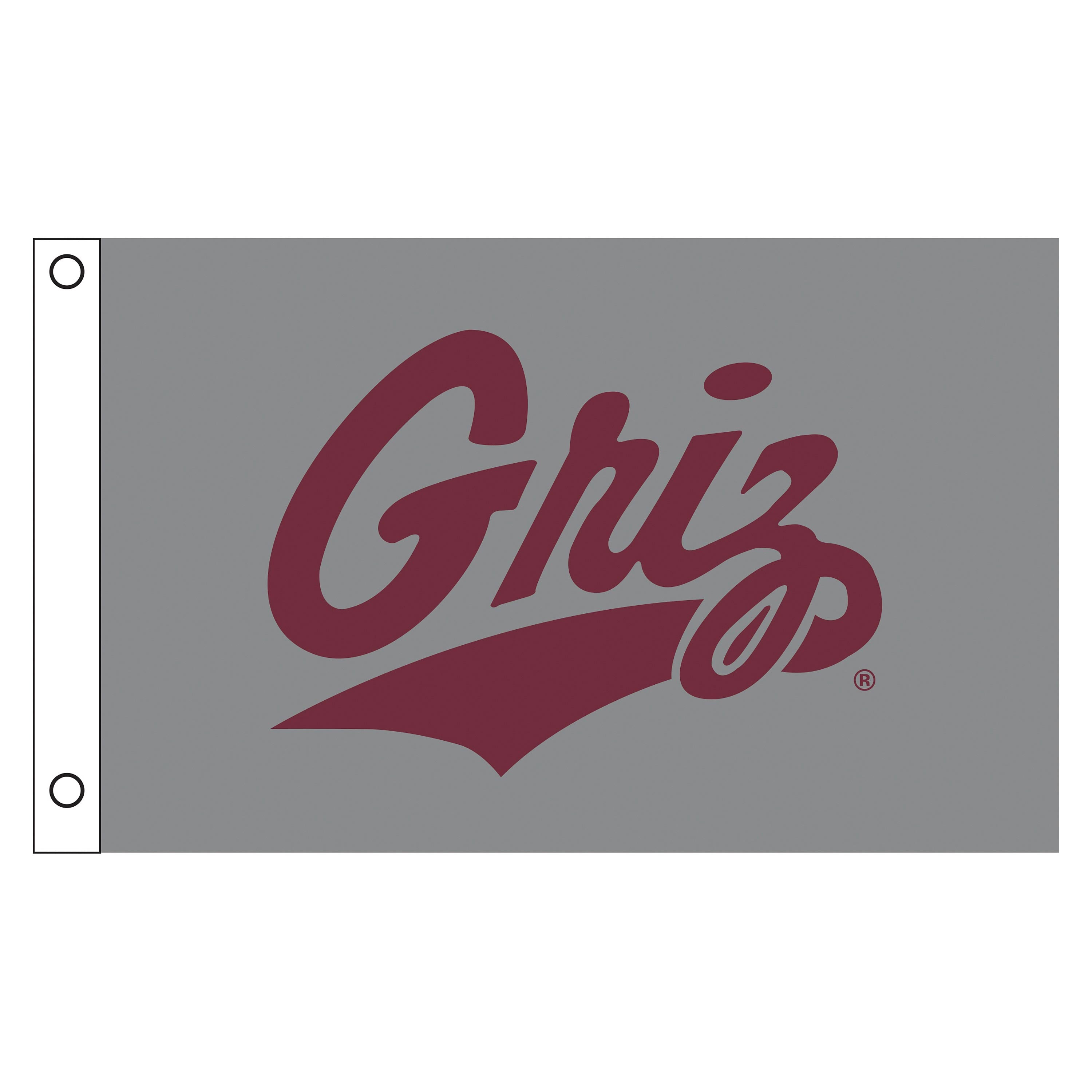 University of Montana Single Sided Flag w/ 2 Grommets, 3'x5'