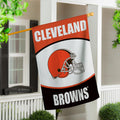 Cleveland Browns Suede House Flag