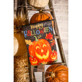 Haunted Halloween Garden Suede Flag