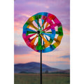 78"H Solar Wind Spinner, Carnival