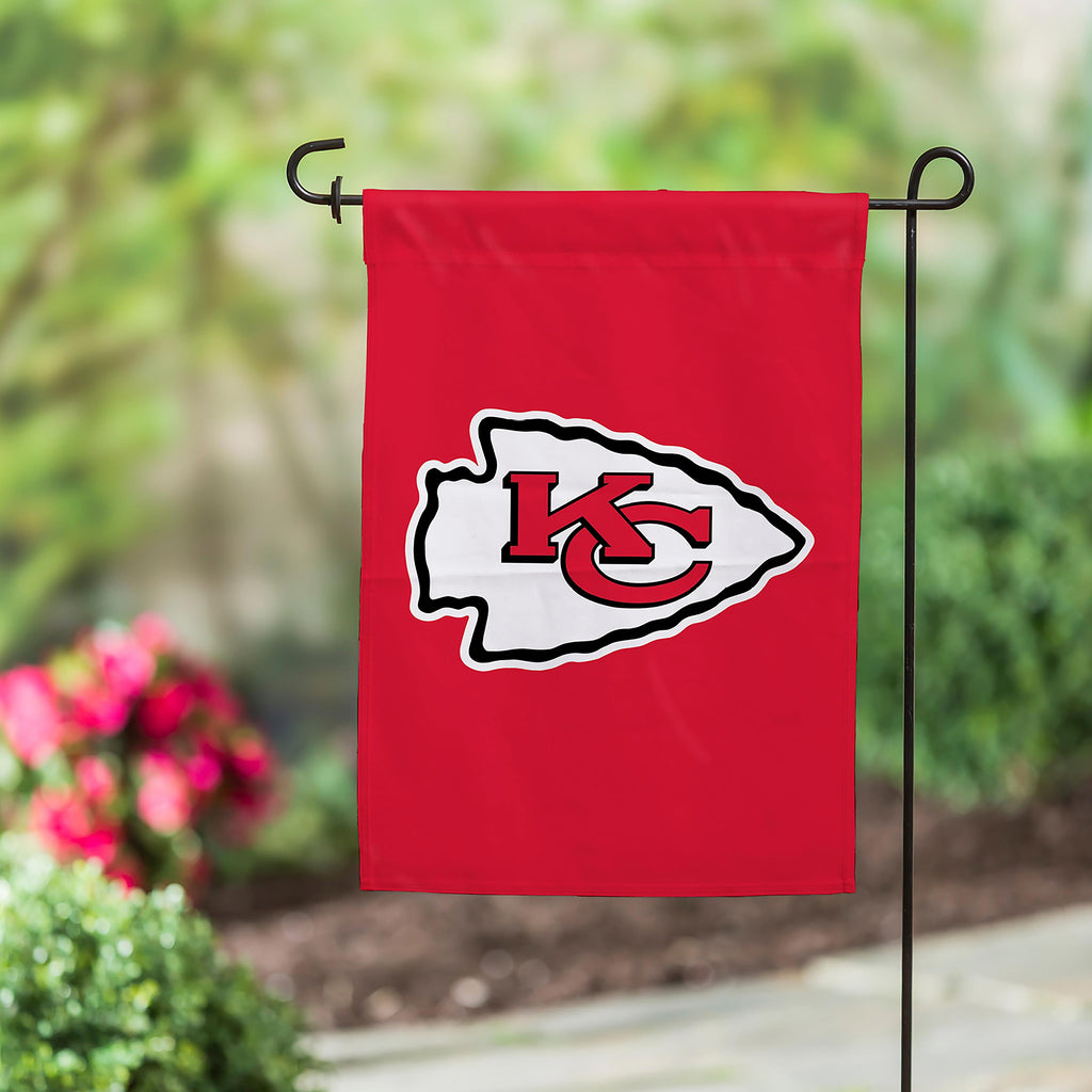 Kansas City Chiefs Applique Garden Flag