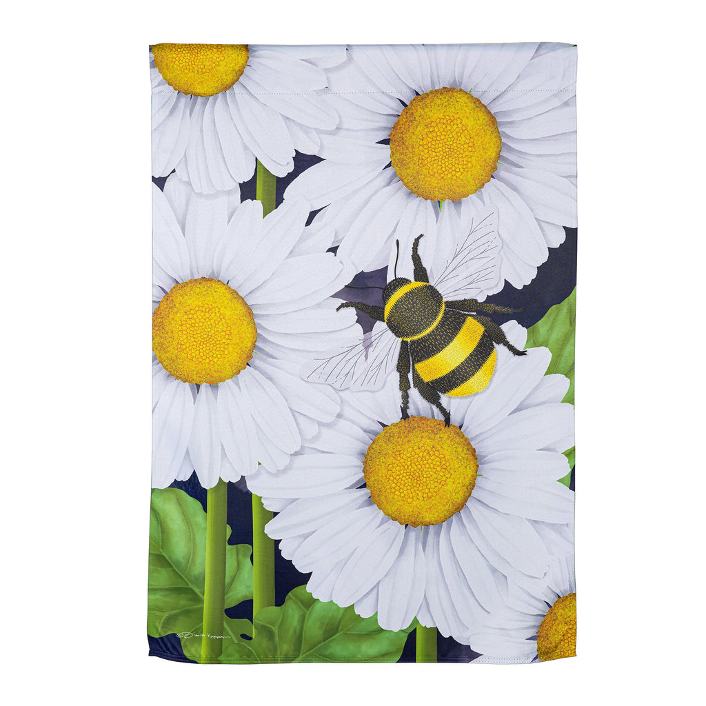 Let's Hang Out Suede House Flag