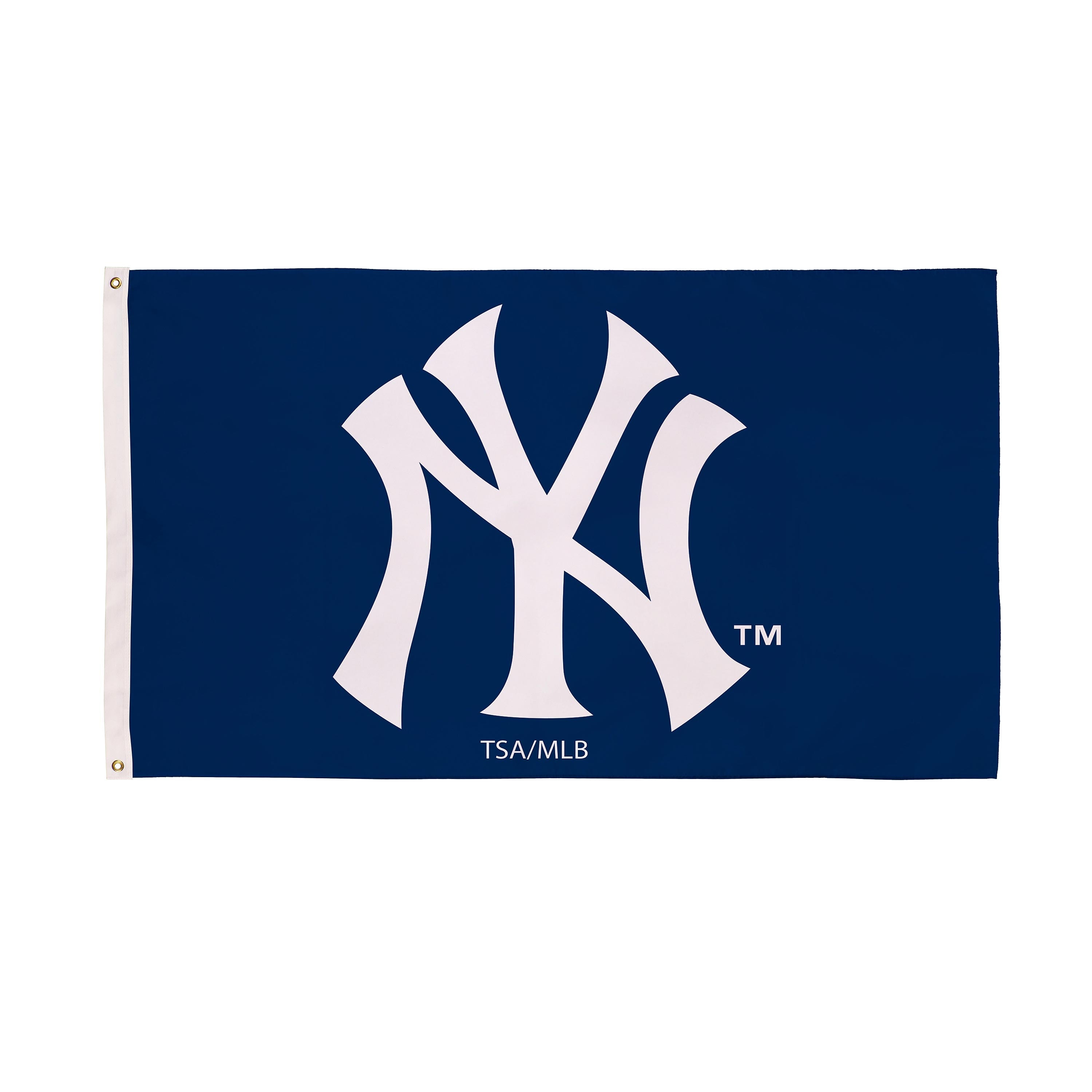 New York Yankees Single Sided Flag w/ 2 Grommets, 3'x5'