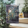 Season's Greeting Bird Lustre Garden Flag