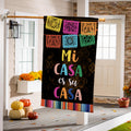 Mi Casa Es Su Casa Suede House Flag