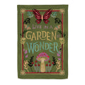 Garden of Wonder Suede House Flag