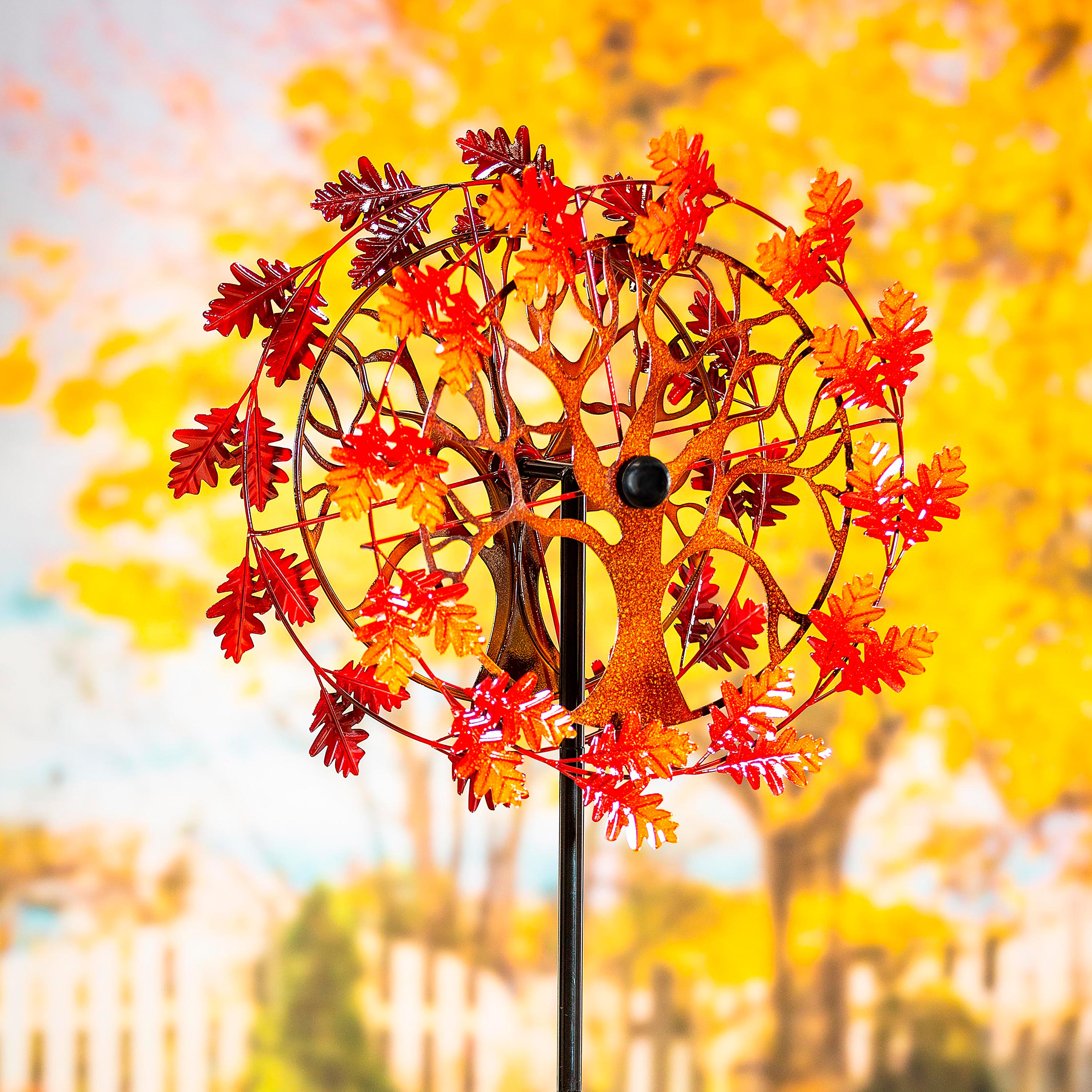 75" Wind Spinner, Maple Tree