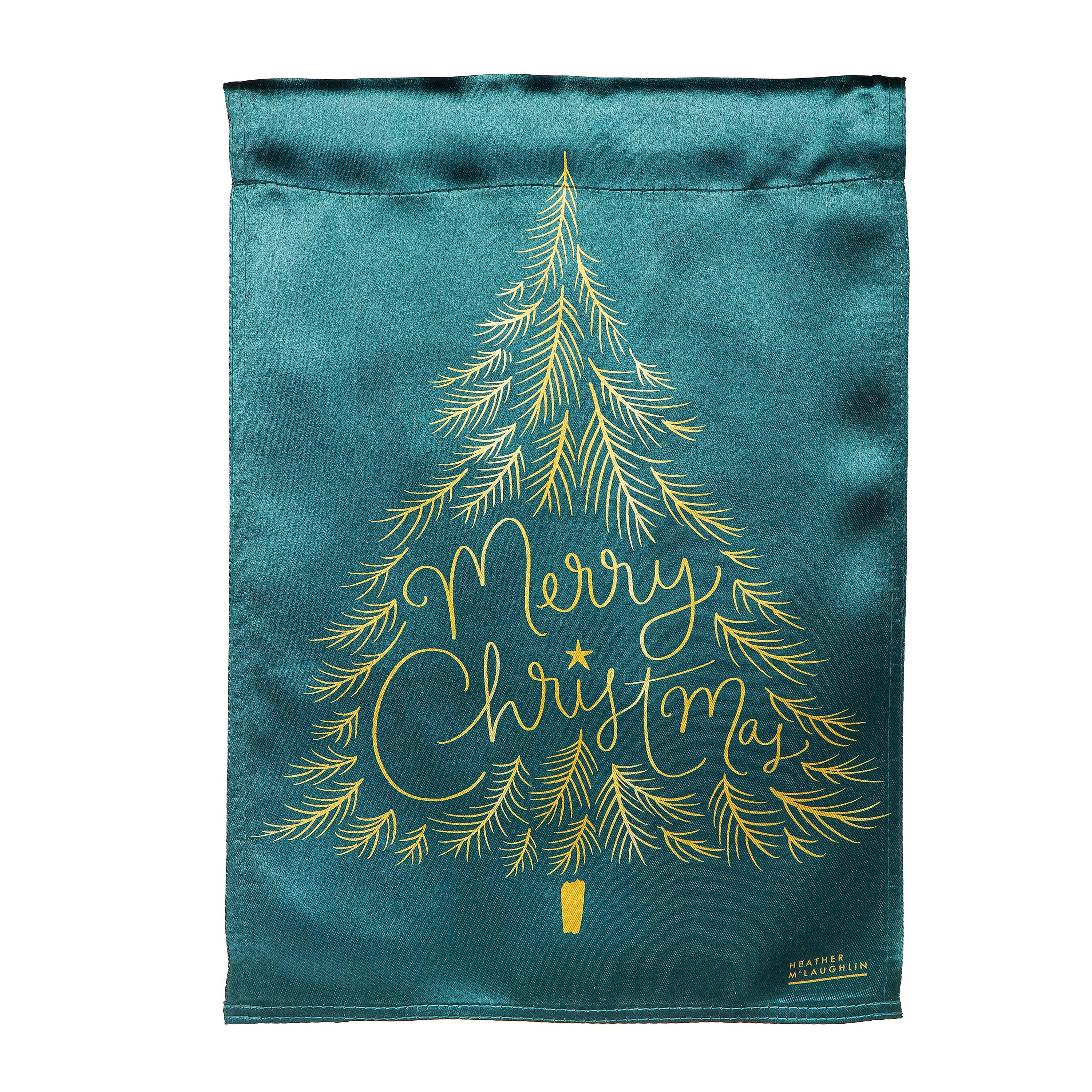 Trees Reversible Lustre Garden Flag