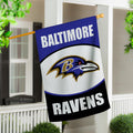 Baltimore Ravens Suede House Flag