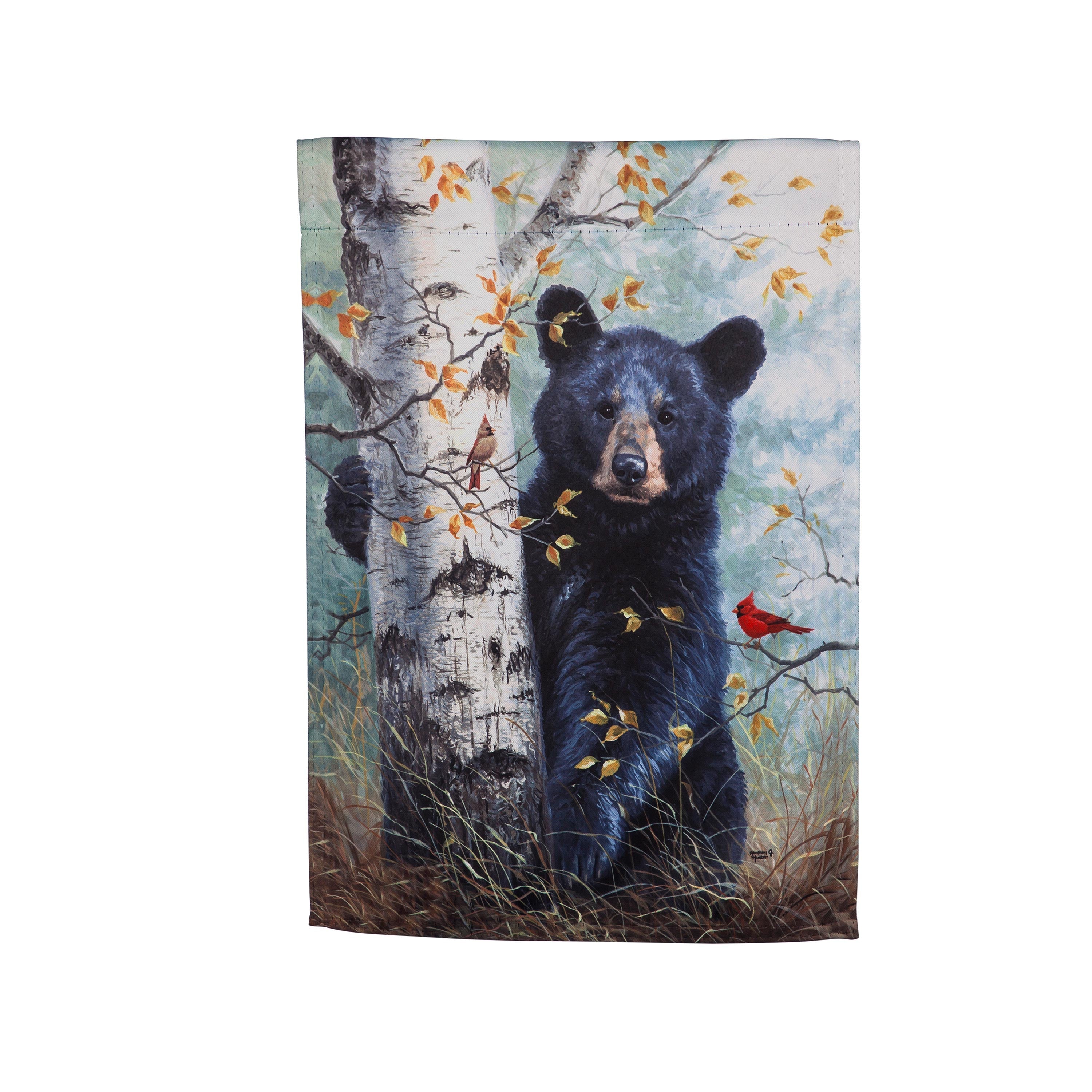 Forest Friends Garden Suede Flag