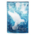 Dove Piece Trio Lustre House Flag