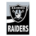 Las Vegas Raiders Burlap Flag House Size