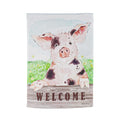 Spotted Pig Suede House Flag