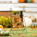 Fawn And Bunny Suede Garden Flag