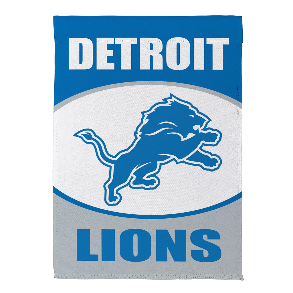 Detroit Lions Suede House Flag