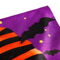 Halloween Gnome Garden Shimmer Linen Flag