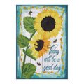 Today will be a Good Day Garden Burlap Flag