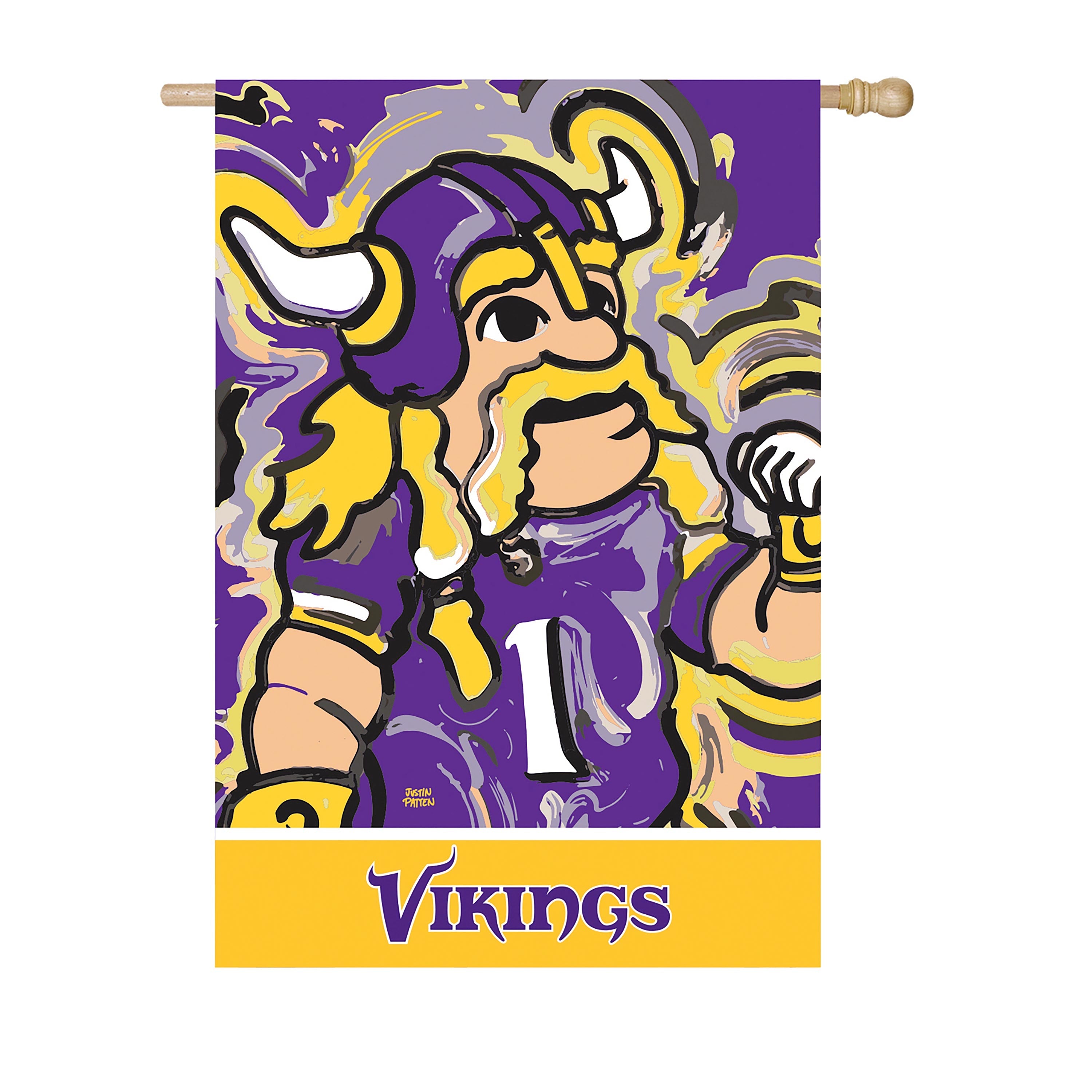 Minnesota Vikings, Suede REG Justin Patten