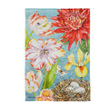 Fleur Nest Garden Suede Flag