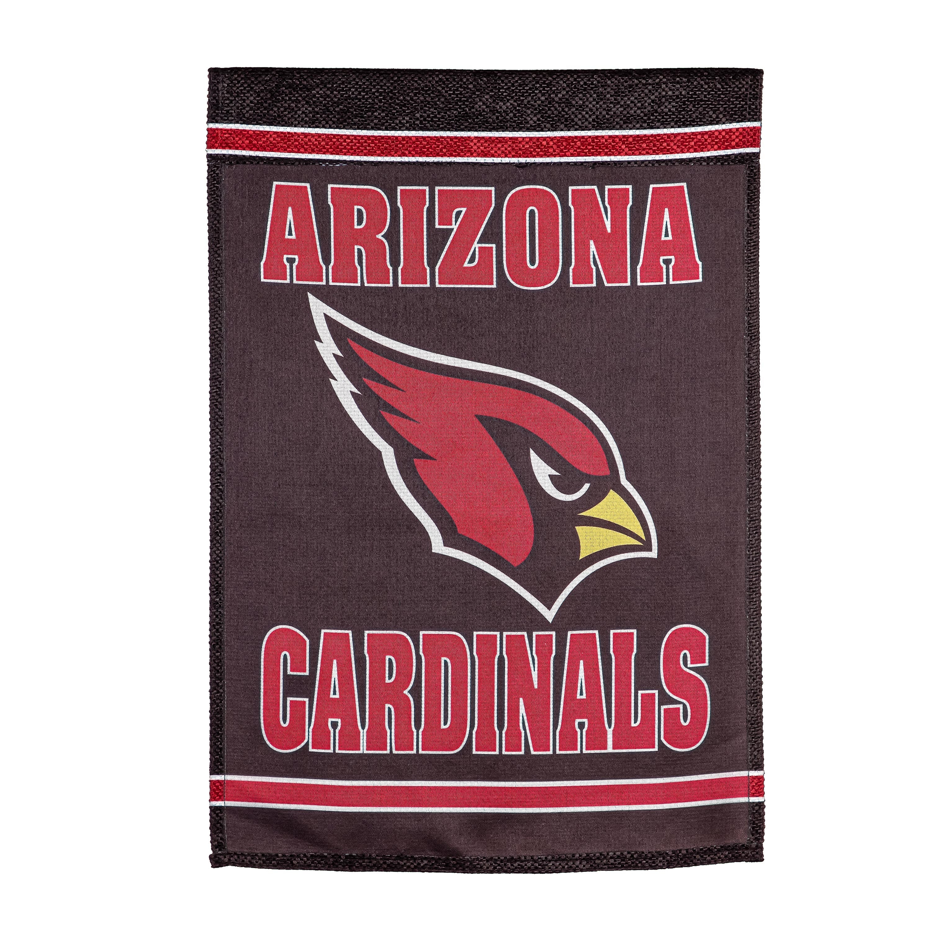 Embossed Suede Flag, GDN Size, Arizona Cardinals