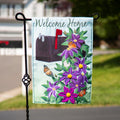 Home Clematis Mailbox Garden Linen Flag