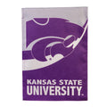 Kansas State University Burlap Flag GDN Size