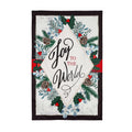 Joy to the World Linen House Flag