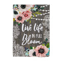 Farmhouse Bloom Garden Linen Flag