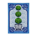 Garden Topiary Garden Linen Flag