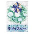 Seashall Wreath Moire House Flag